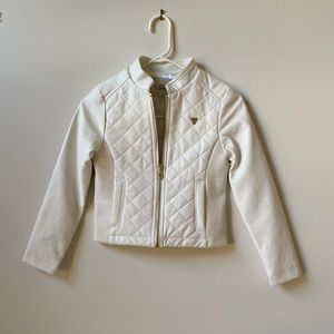 Guess Girl LAILA FauxLeather Jacket Size 8-10 NWOT
